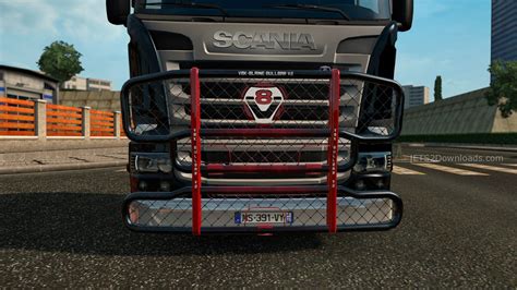 2545696 Colour camera 102 to Scania premium radio (AUS3) mirrored image. . Bull bars for scania trucks